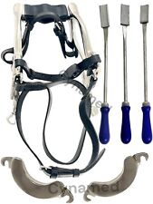 Equine Dental Kit Set McPherson Mouth Speculum Horse Mouth Gag Float Rasp set 3