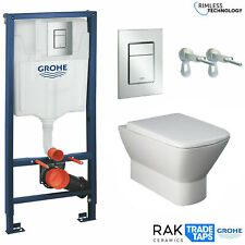 RAK Wall Hung Toilet Rimless