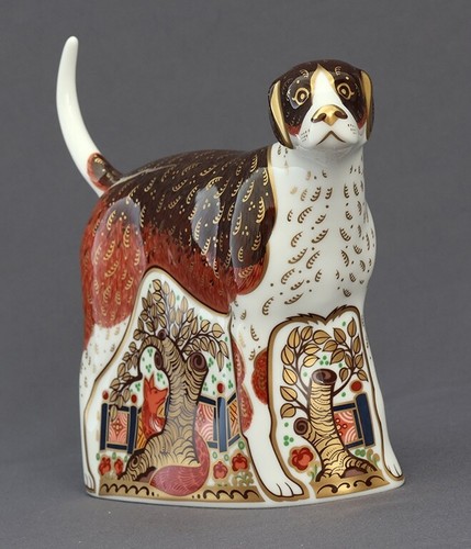 Royal crown derby foxhound - royal,
