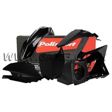 Yamaha YZ250 2002-2014 Polisport Restyle Conversion Kit 2020 Plastics Black