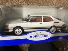 Saab 900 Turbo White mcg 1-18