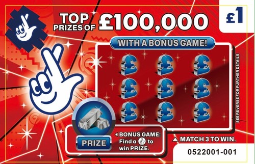 Fake 000 winning lottery - fake,