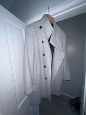 Zara Men Light Grey Coat With