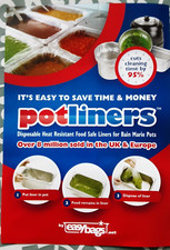 Bain Marie Pot Liners Sizes 1