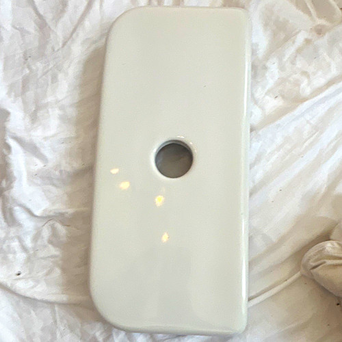 White ceramic toilet - white, cistern