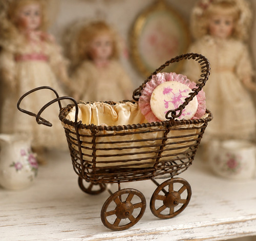 Antique german wire miniature - german,