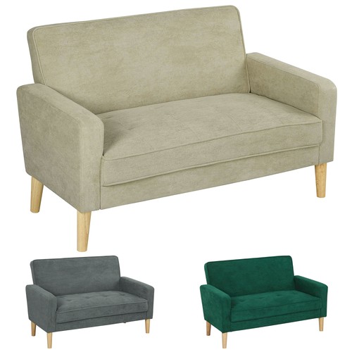 Homcom seater sofa velvet - homcom,