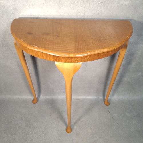 Demi lune console side - lune, table