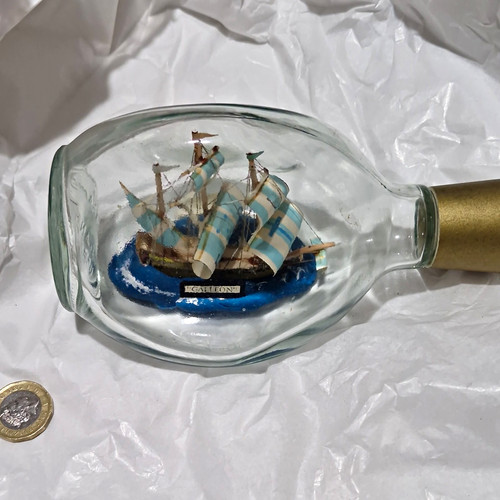 Ship bottle decorative - ship-in-a-bottle,