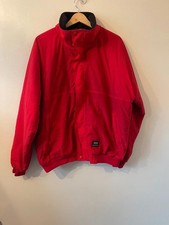 Helly Hansen Red Fleece-Lined Jacket Men’s M – Vintage Outdoor Coat