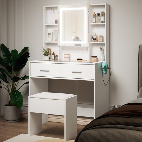 New dressing table with stool - new,