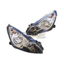 2x Original Valeo Headlights BLACK for Opel Corsa D OPC GSI Irmscher