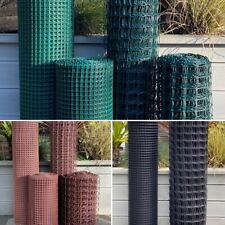 Plastic Fence Mesh Garden Border Neting Climbing Plant Trellis Brown Green Black