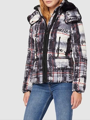 Desigual padded sigrun tartan - padded,