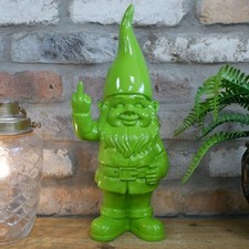 Large green middle finger - middle,