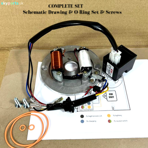 Cdi ignition fuel coil for - coil,