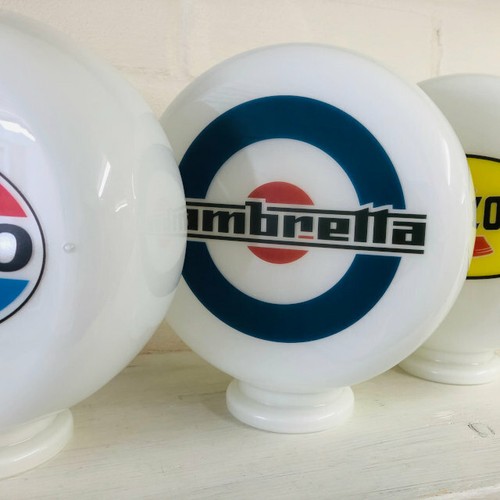 Lambretta mini gas pump - gas, globe