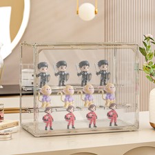 Large Acrylic Display Case Perspex Clear Box Dustproof Action Figure Collectible