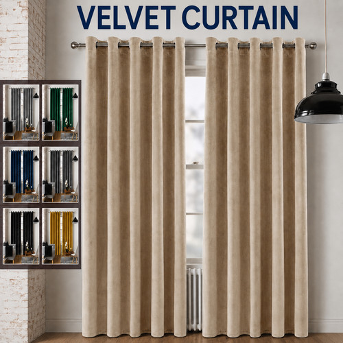 Thick thermal velvet - thick, blackout