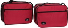 Pannier Liner Inner Luggage Bags For Bike TRIUMPH TIGER 800/800XC (Red)