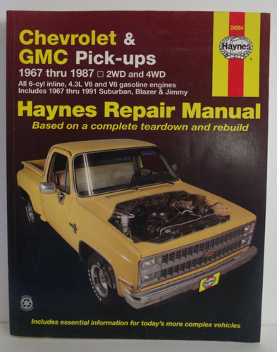 Haynes repair manual - haynes,