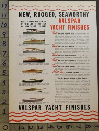 1938 valspar yacht motorboat - 1938,