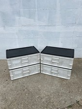 4 X 46ltr Used Plastic Storage