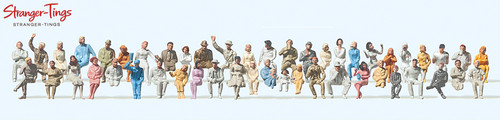 Preiser seated passengers - passengers, (48)