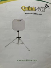 QuickSAT QS65 Portable Satellite Dish for Caravan/Motorhome