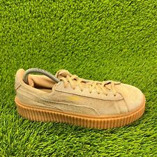 Puma Fenty Creeper Womens Size 9 Brown Wheat Athletic Casual Shoes Sneakers