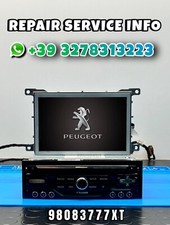 98083777XT PSA RNEG 2 RT6 NAVIGATOR RADIO REPAIR WITH 1 YEAR WARRANTY