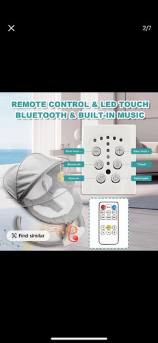 Bluetooth electric baby swing - bluetooth,