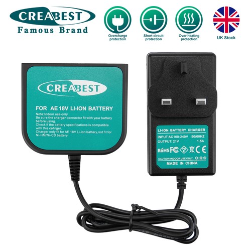 18v lithium battery charger - 18v,