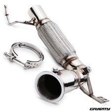 STAINLESS STEEL EXHAUST DE CAT