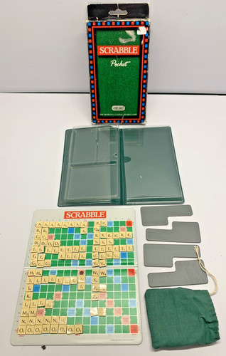 Pocket scrabble board game - pocket,