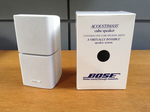 New bose white double - 1, cube