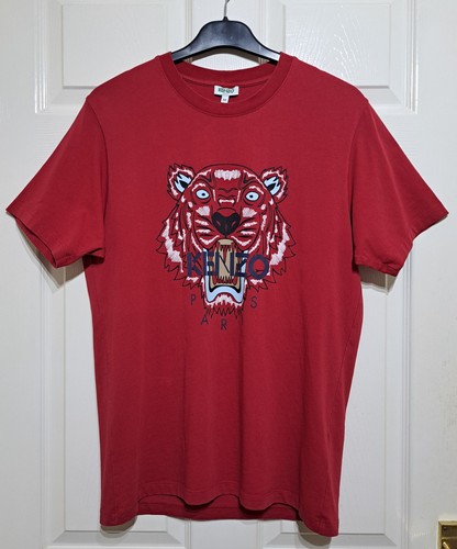 Kenzo tiger print - print, red