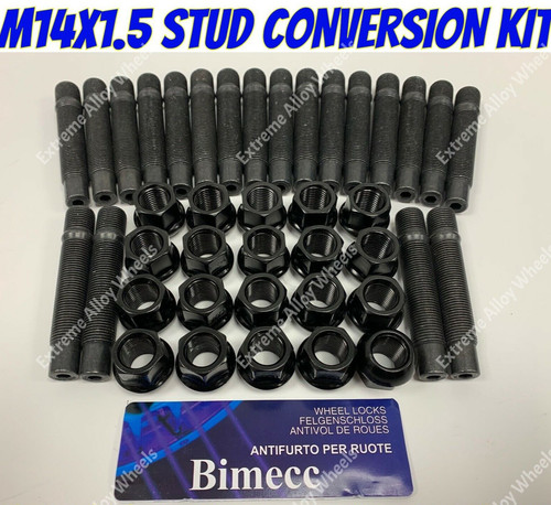 Alloy wheel conversion studs - studs, +