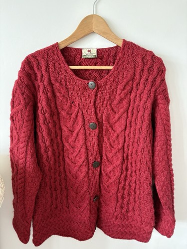 Carraig donn red - red, wool