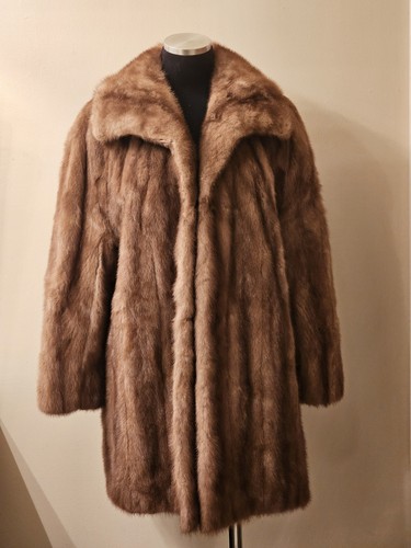 Mink custom fur - coat, size