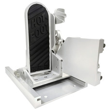 Throttle foot pedal outboard