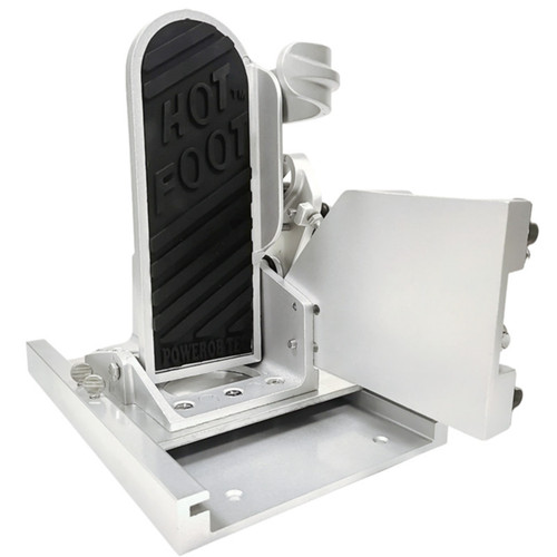 Throttle foot pedal outboard