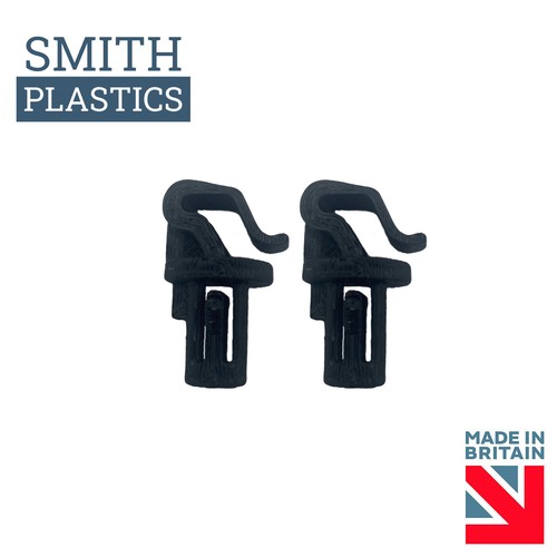 Parcel shelf clip hooks - x2,