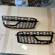 Audi A5 B8.5 S-Line 2013-2017 Honeycomb FogGrill Grille Fogs Foglight Grills