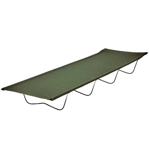 Army type camp bed olive - army,
