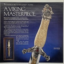 1990 Viking Knife Print Ad