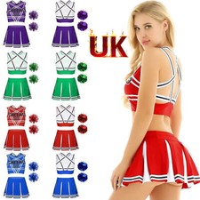 UK Women's 3Pcs Cheer Leading