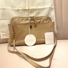 Chloé ❤︎ LUCY Handbag Pebble Beige Tan Leather Bag - Original Tags & Dust Bag