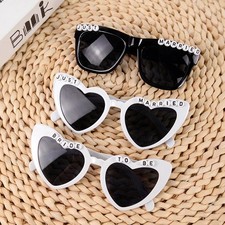 Just Married Sunglasses Wedding  Bride Groom Team Glasses Bridesmaid Gift Party 