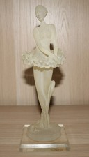 1970s Juliana Collection Frosted Lucite Ballerina Crystalline Collection